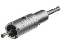 Коронка по бетону SDS Plus 40мм в сборе с державкой