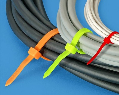 Стяжки нейлоновые 3.6x300мм хомуты 100шт.