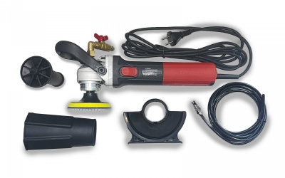 Угловая Шлифовальная Машина Wet Polisher Veron 5810 с водой бесщёточный двигатель 1380 Вт Беларусь 220 В, 2000-5800 об/мин